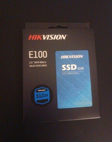 SSD diskləri: SSD disk Hikvision, 512 GB, Yeni