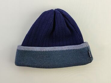 niebieska czapka zimowa: Czapka, 50-51 cm, stan - Dobry