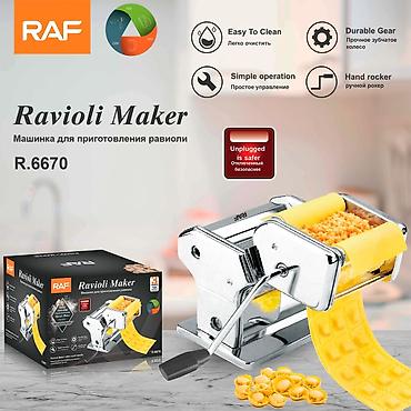 Mətbəx texnikası: RAF R.6670 Ravioli Maker – əl kranlı ravioli hazırlama aparatı — 2