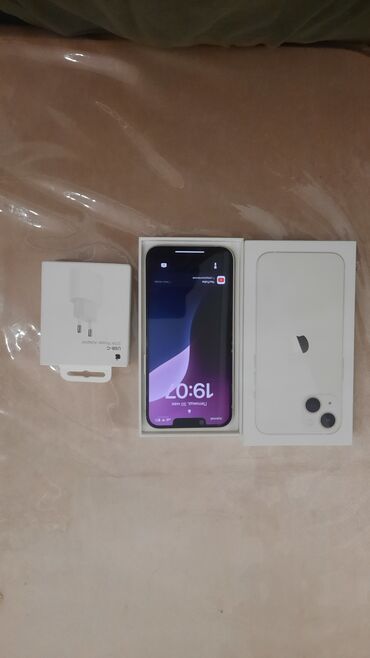 iphone 13 256 gb qiymeti: IPhone 13, 256 GB, Ağ, Zəmanət, Barmaq izi, Simsiz şarj