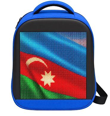 Туристические рюкзаки: LED ekranlı ağıllı bel çantası - Ön paneldə tam rəngli LED matris — 1