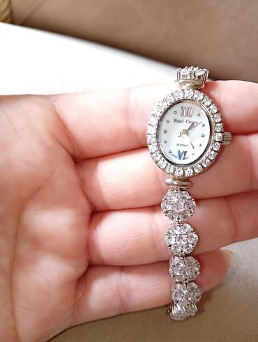 casio saat qadin: Royal Crown xanım qol saatı – gümüş 925 - Marka/model: Royal Crown — 1