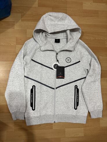 мужское пальто черное: Эркектердин толстовкасы, M (EU 38), Li-Ning, Жаңы, түсү - Боз, Өзү алып кетүү