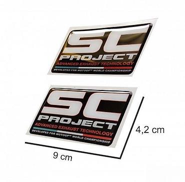 kvadove: Sc project - stiker za auspuh - 755 📌 opis: samolepljivi stikeri — 1
