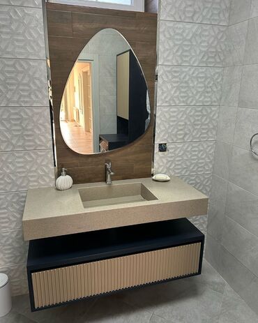 Moydadırlar: Hamam mebeli və lavabo dəstləri - Müasir dizayn: mərmər teksturalı -da lalafo.az — 7 Moydadırlar: Hamam mebeli və lavabo dəstləri - Müasir dizayn: mərmər teksturalı — 7