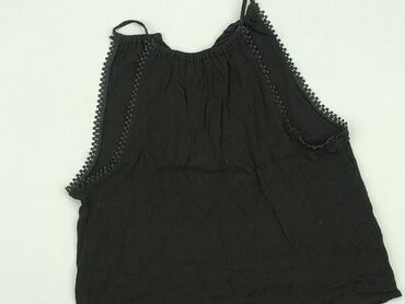 czarne bluzki bez ramiączek: Блуза жіноча, H&M, M, стан - Дуже гарний