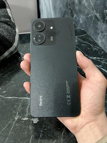 Redmi: Redmi, Redmi 13C, Б/у, 128 ГБ, цвет - Черный, 2 SIM — 2