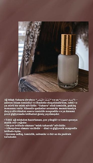 Gözəllik və sağlamlıq: Tam təbii sintetiksiz bitki tərkibli Dubai müşkləri ✨ BƏƏ'dən — 7