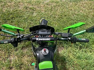 громкий выхлоп: Эндуро Kawasaki, 125 куб. см, Бензин, Б/у — 3