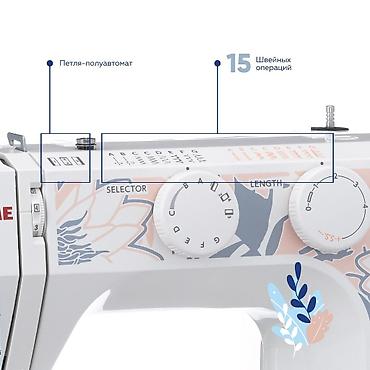 juicer machine: Швейная машина Janome, Электромеханическая, Полуавтомат — 3