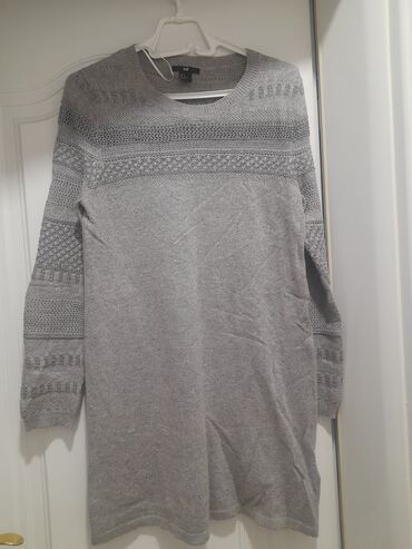 kozne haljine online prodaja: Adl M (EU 38), color - Grey, Cocktail, Long sleeves