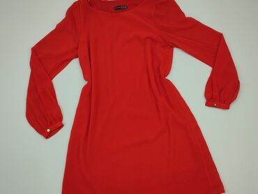 czerwona sukienki kopertowa: Sukienka, M, Atmosphere, stan - Dobry