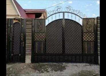 Распашные ворота: Ворота, распашные, откатные, решетки, фермы навесы, отличного at lalafo.kg — 20 Распашные ворота: Ворота, распашные, откатные, решетки, фермы навесы, отличного — 20