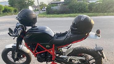 Мотоциклы: Мотоцикл в стиле scrambler / custom на базе Senke SK 250. Эффектный — 3