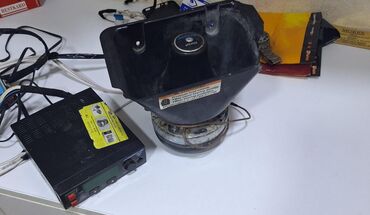 Mikrofonlar: Megafon və idarəetmə bloku dəsti - Horn tipli səsgücləndirici