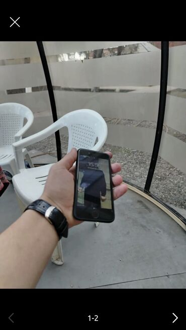 Apple iPhone: IPhone 7, 128 GB, Black Titanium