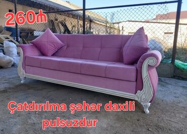 Masa və oturacaq dəstləri: Divan, Yeni, Açılan, Bazalı, Parça, Şəhərdaxili pulsuz çatdırılma