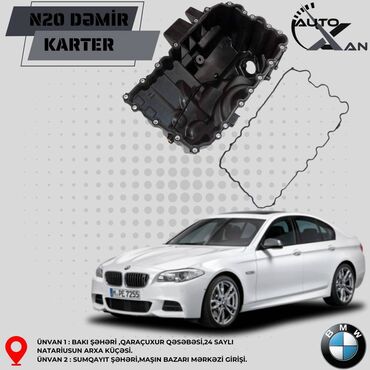 bmw 3 серия 320 5mt: Salam Aleykum Dəmir Karter N20 Brend : Alpin Group Oem Kod 