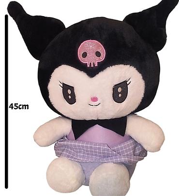 oyunca: Kuromi mövzulu plyuş oyuncağı – 45 sm Tamamilə yeni kimi görünür - — 1