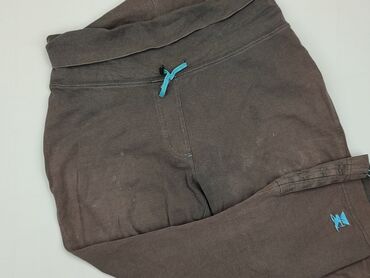 spodnie dzianinowe dzwony: Sweatpants, S (EU 36), condition - Fair