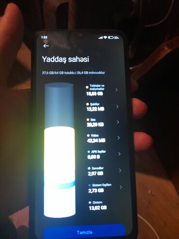 irşad telecom xiaomi: Xiaomi Redmi 9, 64 ГБ, цвет - Черный, 
 Сенсорный, Отпечаток пальца, Face ID