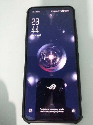 каракол телефон: Asus ROG Phone 5s Pro, Колдонулган, 512 ГБ, түсү - Кара, 2 SIM