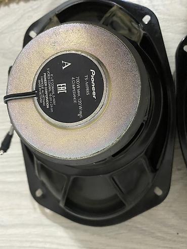 səs kalonka: Pioneer avtomobil akustikası – 6x9" koaksial dinamiklər dəsti Model — 1