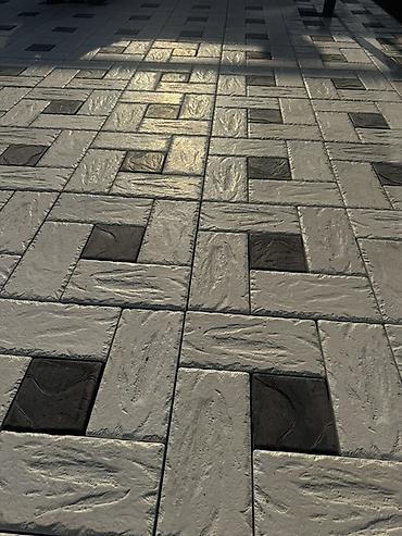 Тротуарная плитка: Тротуарная плитка (бетонная) Прессованный Элитный Мрамор бордюры лотки — 12