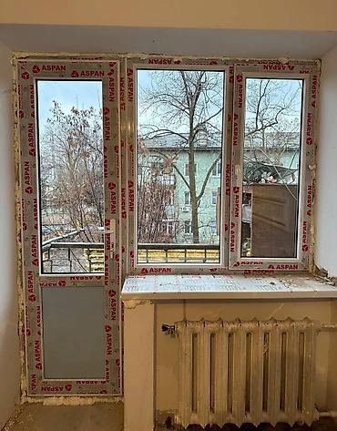 Пластиковые окна на заказ: Пластиковое окно на заказ, Тип окна: Витражные, Стандартные, Фасадные, Декоративные особенности: Другие особенности, Бесплатная установка, Без рассрочки — 26