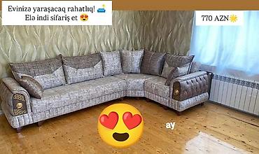 divanlar 2019: Künc divan, Yeni, Parça, Şəhərdaxili pulsuz çatdırılma — 1