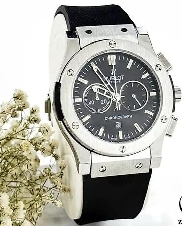 Aksesuarlar: Yeni, Qol saatı, Hublot, rəng - Qara — 6