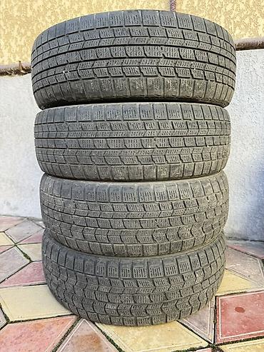 Шины 195 / 65 / R 15, Зима, Б/у, Комплект, Легковые, Dunlop