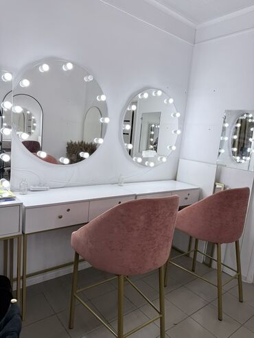 флипчарты wow wee с дополнительными планками: Туалетный столик, С подсветкой, цвет - Розовый