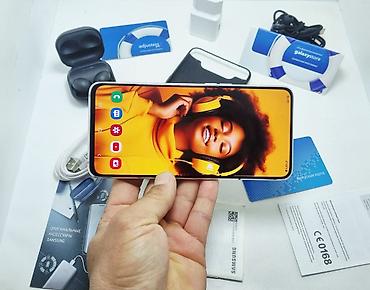 Samsung: Samsung Galaxy A80, Б/у, 256 ГБ, цвет - Белый, 1 SIM, 2 SIM, eSIM — 9