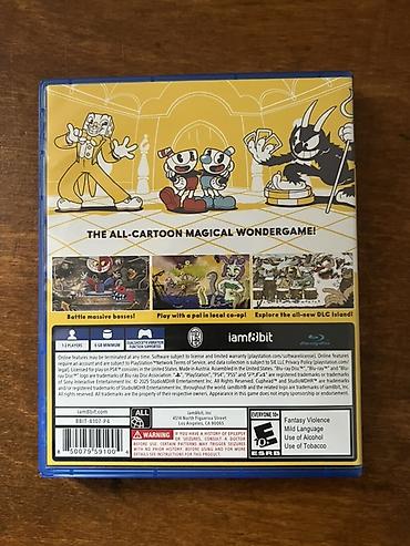 видеоигры: Cuphead — дисковая версия для PS4 - Издание для PlayStation 4 на — 3