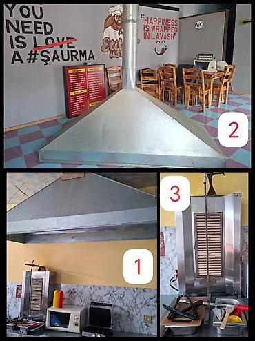 Готовый бизнес: 🌙Nure 📢 Satılır – 2 Havalandırma sistemi, döner aparatı 🔹 2 ci — 1