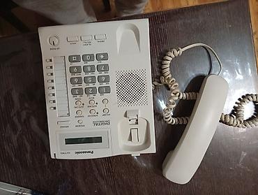 Məişət texnikası: Stasionar telefon Panasonic, Simli, Yeni — 3