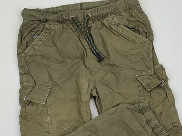 krótkie spodenki na szelkach dla chłopca: Spodnie materiałowe, 11 lat, 140/146, stan - Dobry