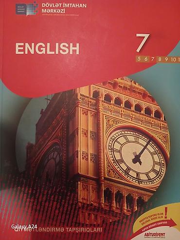 Məktəb dərslikləri: Məhsul: “English 7” – Qiymətləndirmə tapşırıqları toplusu — 1