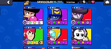 sexsi geyim: Brawl Stars hesabı – yüksək trofeyli və zəngin kontentli - Kupa yolu — 3
