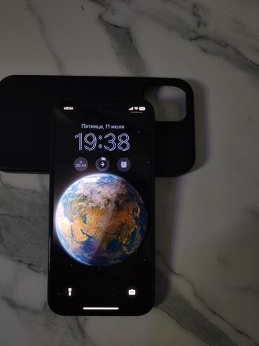 цены на айфон 12 мини: IPhone 12, Колдонулган, 128 ГБ, Көк, Каптама, 81 %