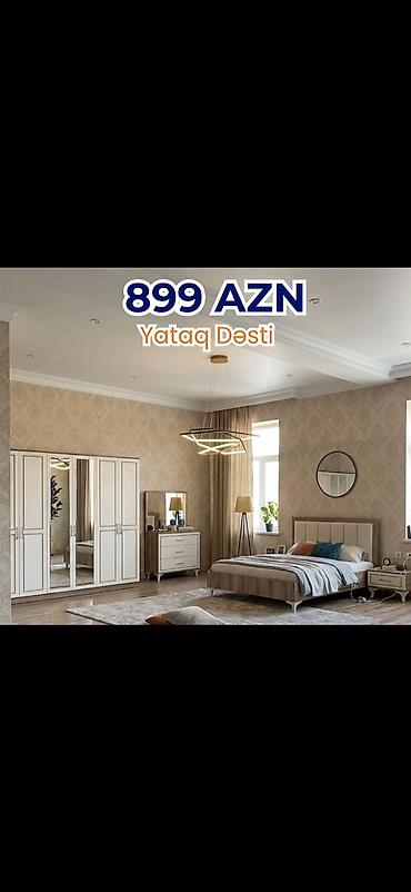 yatak desti: Yataq Dəsti – 899 AZN Zövqlü və funksional dizaynlı komplekt: - Geniş — 1