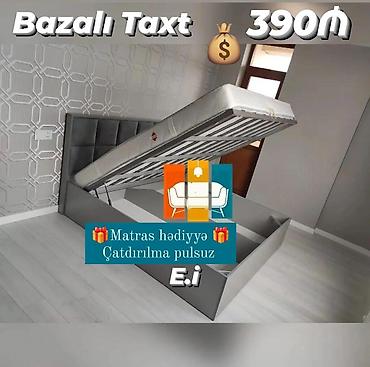 hava doseyi: Bazalı taxt – 390₼ - Qaldırılan mexanizmli baza: daxili geniş saxlama — 1