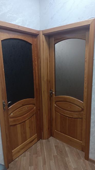 qapi taxta: Məhsul: Taxta otaq qapıları (şüşəli və bütöv modellər) - Material — 1