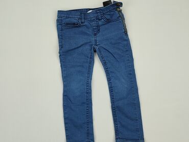 tall jeans uk: Spodnie jeansowe, H&M Kids, 2-3 lat, 98, stan - Dobry