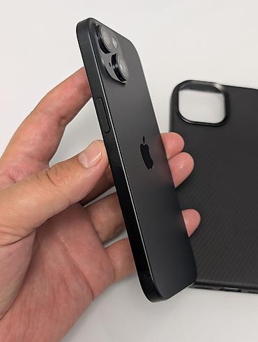 айфон за 15 тысяч: IPhone 15, Б/у, 128 ГБ, Midnight, Защитное стекло, 97 % — 4