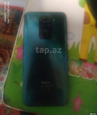redmi note 9 kabrolari: Redmi Note 9, 64 GB, rəng - Mavi, Barmaq izi — 2