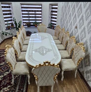 Masa və oturacaq dəstləri: Qonaq otağı üçün, Yeni, Açılmayan, Oval masa -da lalafo.az — 2 Masa və oturacaq dəstləri: Qonaq otağı üçün, Yeni, Açılmayan, Oval masa — 2