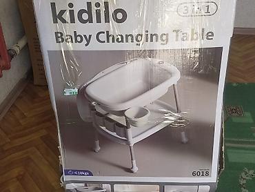 kidilo: Пеленальный столик Kidilo 3-в-1, модель 6018 - Функционал 3-в-1 — 1