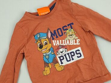 bluza h: Sweatshirt, Nickelodeon, 1.5-2 years, 86-92 cm, condition - Very good